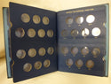 Whitman Used Coin Album British Halfpennies 1860-1901 4 pages 9532  LH124