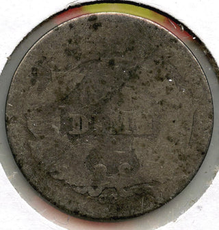 1876-CC Seated Liberty Silver Dime - Carson City Mint - C353
