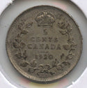 Canada 1920 Coin 5 Cents - King George V - BC616