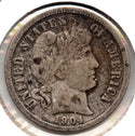 1904 Barber Silver Dime - Philadelphia Mint - MB957