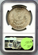 1921-P Morgan Silver Dollar NGC MS64 -Philadelphia Mint-DM474
