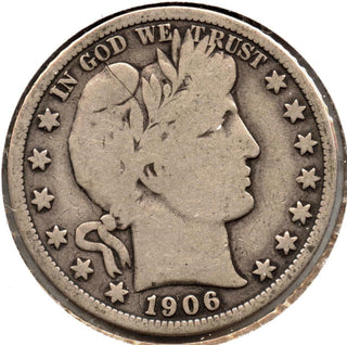 1906-D Barber Silver Half Dollar - Denver Mint - MC88