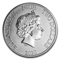 2020 Lion King Circle of Life 999 Fine Silver 1 oz Niue $2 Coin BU Disney JM901
