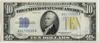 1934-A $10 Silver Certificate Currency Note - Ten Dollar -DN297