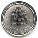 2021 Barbados Trident 999 Silver 1 oz Coin $1 Dollar Ounce & Capsule - CA559