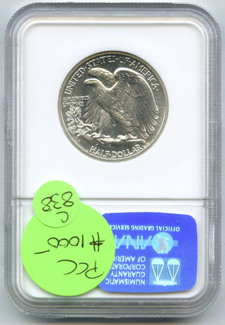 1937 Walking Liberty Proof Silver Half Dollar NGC PF 65 Certified - C838