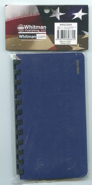 Whitman Currency Album Fractional & Modern Bill Holder 10 Clear Pages -DN486