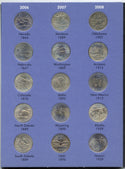 1999- 2008 50 State Commemorative Quarters 50 Coins -DM890