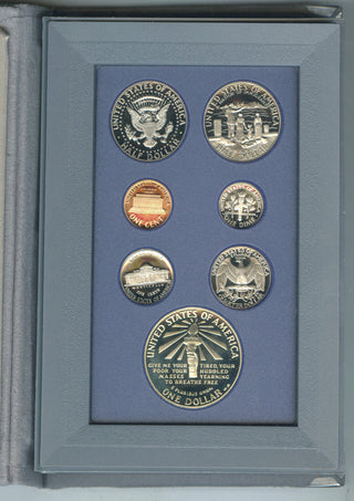1986 Prestige Coin Set United States Mint OGP Case & COA Certificate - DN219