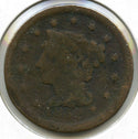 1852 Braided Hair Large Cent Penny - C956