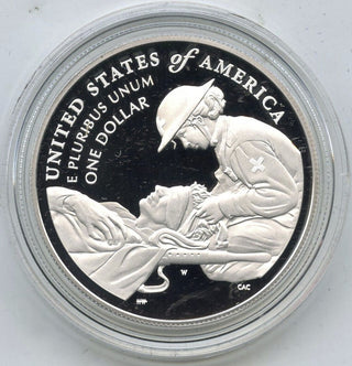 2022 Purple Heart Proof Silver Dollar US Mint 22CC Commemorative Coin - H186