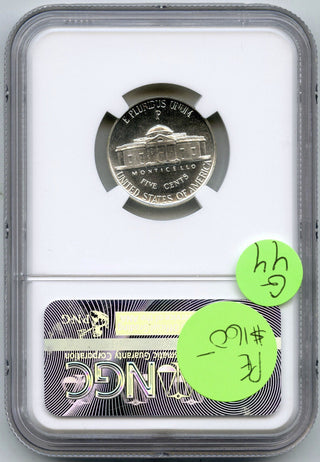 1942 Jefferson Wartime Proof Silver Nickel NGC PF66 - Philadelphia Mint - G44