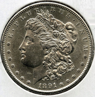 1891-S Morgan Silver Dollar - San Francisco Mint - E522