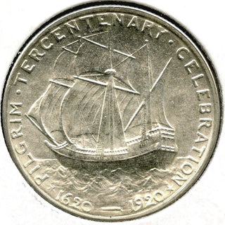 1920 Pilgrim Tercentenary Silver Half Dollar - Commemorative Coin - E357