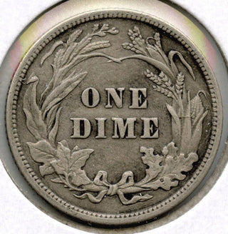 1916 Barber Silver Dime - Philadelphia Mint - E660