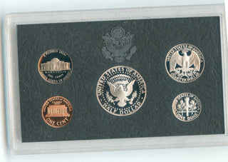 1996-S  Silver United States US Proof Set 5 Coin Set San Francisco Mint