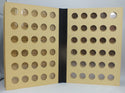 Vintage Used Library of Coins General Album Dime Size coins Vol. 12 4 Page LH443