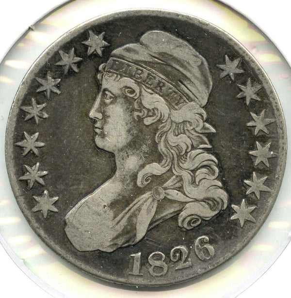 1826 Bust Silver Half Dollar - United States - A881