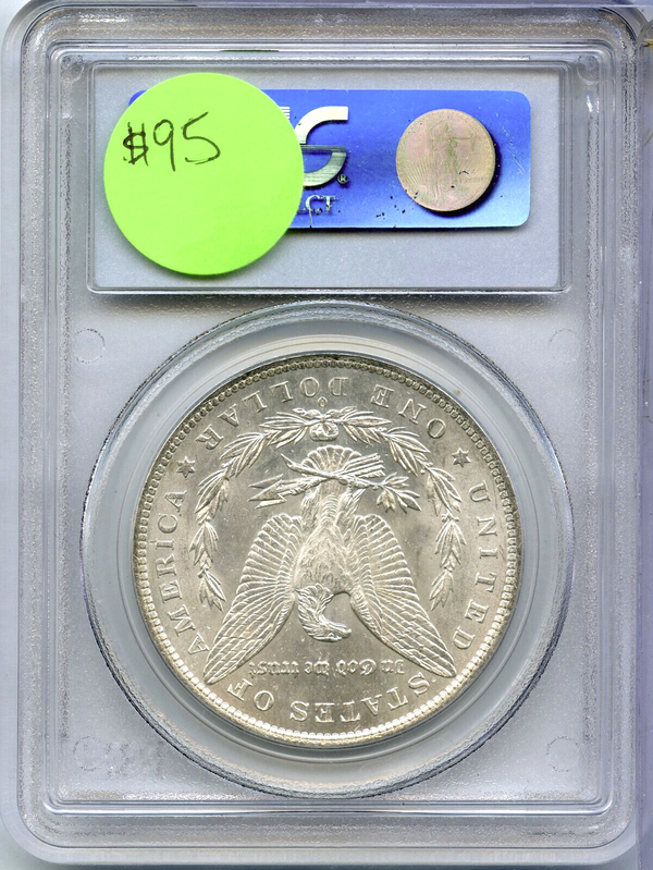 1883-O Morgan Silver Dollar PCGS MS63  -New Orleans Mint-DM485