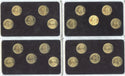 1999- 2008 State Commemorative Quarters Gold Edition 50 Coins -DM847