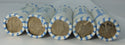 Lot of 5 1988-P Jefferson Nickel 5C Rolls 200 Coins Uncirculated LH140
