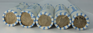 Lot of 5 1988-P Jefferson Nickel 5C Rolls 200 Coins Uncirculated LH140