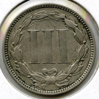 1865 3-Cent Nickel - Three Cents - E656