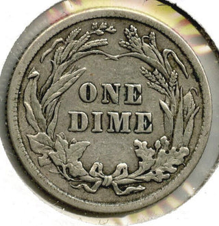 1914 Barber Silver Dime - Philadelphia Mint - G808