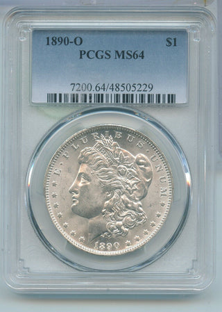 1890-O Silver Morgan Dollar $1 PCGS MS64 New Orleans Mint - KR655