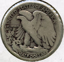 1917-D Walking Liberty Silver Half Dollar - Obverse Mint Mark - Denver Mint A500