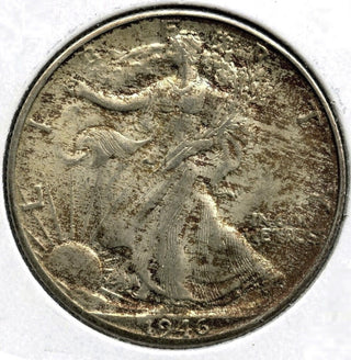 1946-D Walking Liberty Silver Half Dollar - Denver Mint - E293