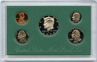 1998-S  United States US Proof Set 5 Coin Set San Francisco Mint