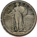 1918-D Standing Liberty Silver Quarter - Denver Mint - CC390