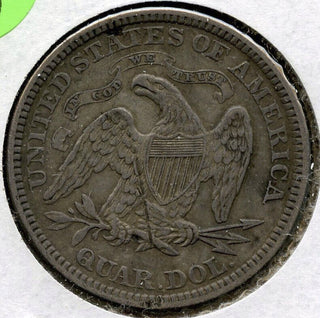 1876 Seated Liberty Silver Quarter - Philadelphia Mint - G879