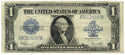 1923 $1 Silver Certificate - Large Currency Note - One Dollar - B89