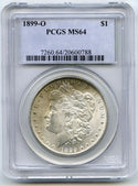 1899-O Morgan Silver Dollar PCGS MS64 Certified - Toning Toned New Orleans C247