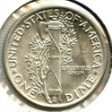 1941 Mercury Silver Dime - Uncirculated - Philadelphia Mint - G814
