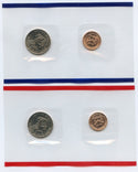 1999 P & D Susan B Anthony Uncirculated 2 Coin Set US Mint - JN996
