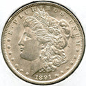 1891 Morgan Silver Dollar - Philadelphia Mint - Uncirculated - CA402