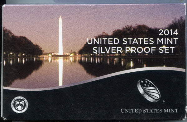 2014 United States -Silver Coin Proof Set - US Mint OGP