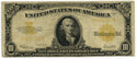 1922 $10 Gold Certificate - Large Currency Note - United States  - A707