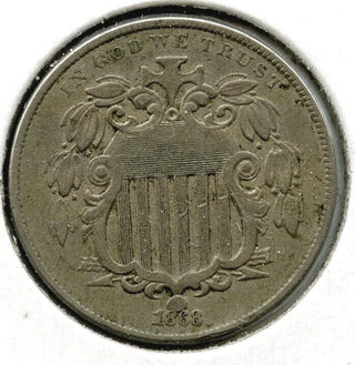 1868 Shield Nickel - Five Cents - C669