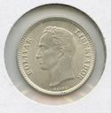 1954 Republica De Venezuela 25 Centimos .8350 Silver -DN150
