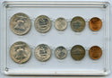 1958 United States Mint Uncirculated 10-Coin Set in Holder - JN357