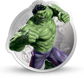 2022 The Incredible Hulk MARVEL Comics 1 Oz Silver Proof Coin PAMP - JP230