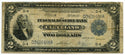 1918 $2 National Currency Large Note Cleveland Ohio Federal Reserve Bank - BX111