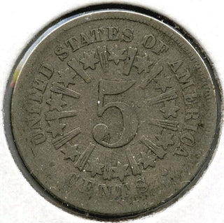 1866 Shield Nickel - Five Cents - C667