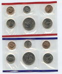 1991 Uncirculated US OGP Mint 12- Coin Set United States Philadelphia and Denver