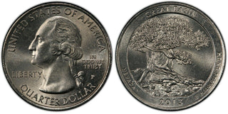 2013-P Great Basin Nevada  NP ATB 25C Unc Quarter Philadelphia mint 035