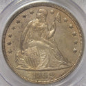 1852 Seated Liberty Silver Dollar PCGS MS62 Certified $1 Coin - JY022